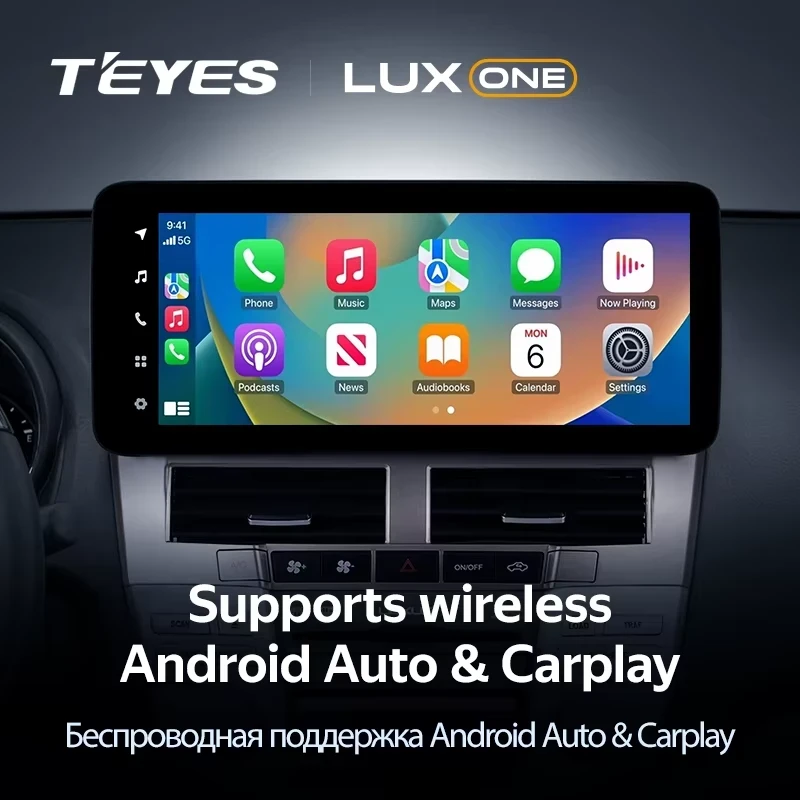 Штатная магнитола Teyes LUX ONE 4/32 Toyota Harrier XU30 (2003-2013) Тип-B