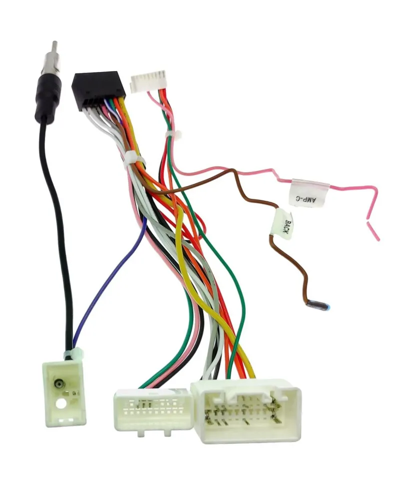 Комплект проводов для установки WM-MT в Toyota (2003-2013) (осн, ант, м/руль, CAN, AMP) Тип2