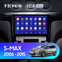Штатная магнитола Teyes CC2 Plus 6/128 Ford S-MAX (2006-2010) F2