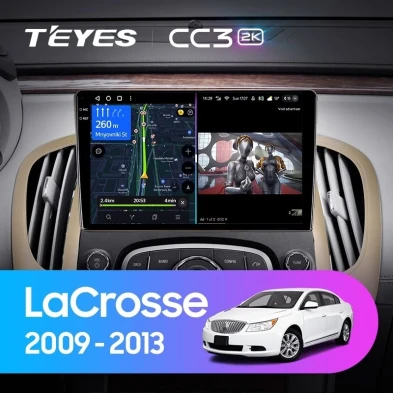 Штатная магнитола Teyes CC3 2K 6/128 Buick Lacrosse (2009-2013)