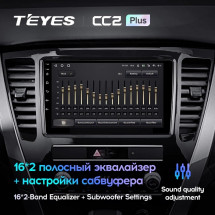 Штатная магнитола Teyes CC2L Plus 1/16 Mitsubishi Pajero Sport 3 (2020-2021)