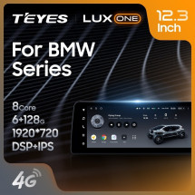 Штатная магнитола Teyes LUX ONE 6/128 BMW 3-Series E90 / E92 / E93 / E91 (2004-2014)