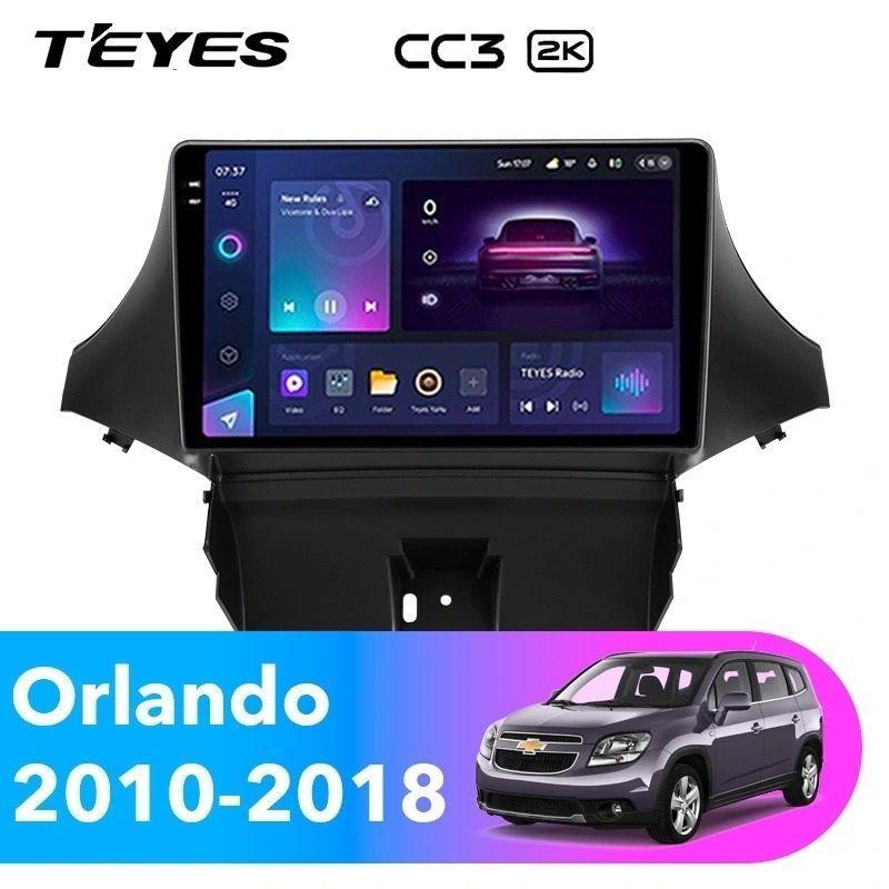 Штатная магнитола Teyes CC3 2K 360 6/128 Chevrolet Orlando (2010-2018)