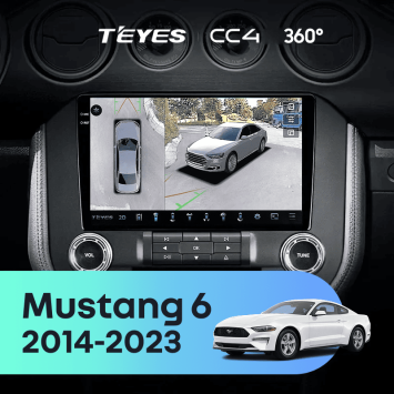 Штатная магнитола Teyes CC4 360 6/64 Ford Mustang VI S550 (2014-2023) F2