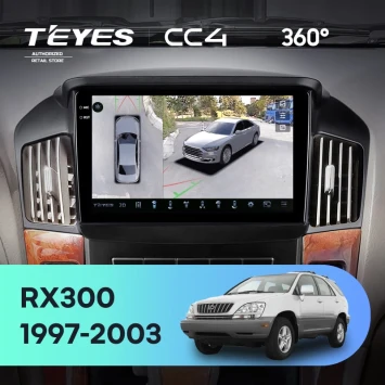 Штатная магнитола Teyes CC4 360 6/64 Lexus RX300 XU10 (1997-2003) F2