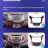 Переходная рамка Hyundai Elantra 5 JK GD MD UD (2010-2016) F2 (9&quot;)