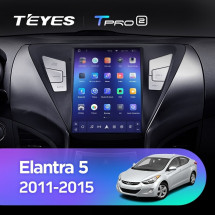 Штатная магнитола Tesla style Teyes TPRO 2 4/32 Hyundai Elantra 5 JK GD MD UD (2011-2015) F2