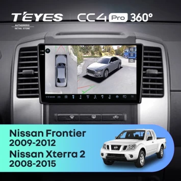 Штатная магнитола Teyes CC4 Pro 360 12/256 Nissan Frontier (2009-2012)
