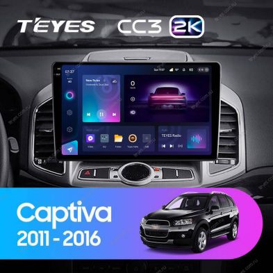 Штатная магнитола Teyes CC3 2K 360 6/128 Chevrolet Captiva 1 (2011-2016) F2
