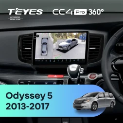 Штатная магнитола Teyes CC4 Pro 360 8/128 Honda Odyssey 5 (2013-2017)