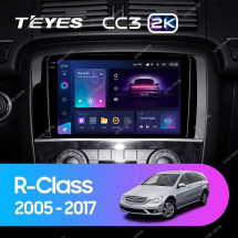 Штатная магнитола Teyes CC3 2K 360 6/128 Mercedes-Benz R-Class W251 R280 R300 R320 (2005-2017) F2