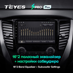 Штатная магнитола Teyes SPRO Plus 6/128 Mitsubishi Pajero Sport 3 (2016-2018)