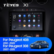 Штатная магнитола Teyes X1 4G 2/32 Peugeot 308 T9 308S (2013-2017)