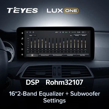Штатная магнитола Teyes LUX ONE 360 6/128 Mercedes-Benz C-Class W204 C204 S204 (NTG 4.0) (2011-2015) Universal