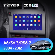 Штатная магнитола Teyes CC2 Plus 6/128 Audi RS6 2 (2007-2012)