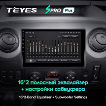 Штатная магнитола Teyes SPRO Plus 4/32 Renault Master (2010-2019) (F2)