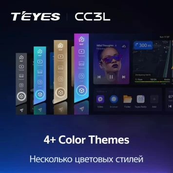 Штатная магнитола Teyes CC3L 4/32 Lexus LX470 (1998-2003) F3