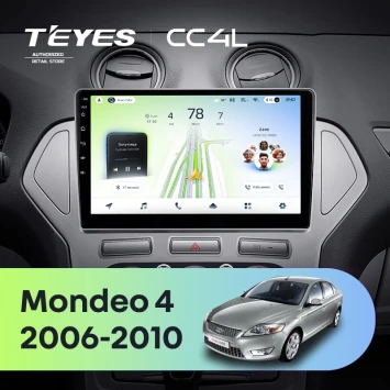 Штатная магнитола Teyes CC4L 6/64 с DTS Ford Mondeo 4 (2006-2010)