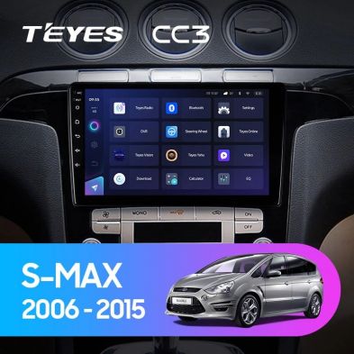 Штатная магнитола Teyes CC3 4/32 Ford S-MAX (2006-2015) F2