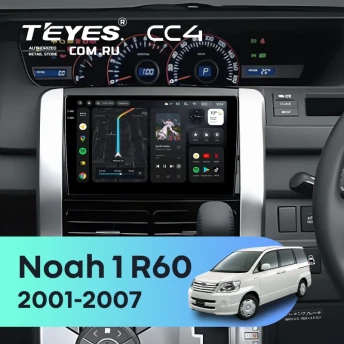 Штатная магнитола Teyes CC4 6/64 Toyota Noah 1 R60 (2001-2007)