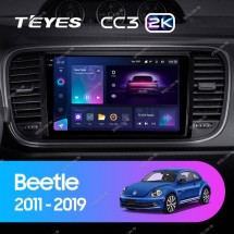 Штатная магнитола Teyes CC3 2K 4/32 Volkswagen Beetle A5 (2011-2019)