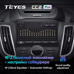 Штатная магнитола Teyes CC2 Plus 4/32 Ford Kuga 2 (2012-2019) Тип-B
