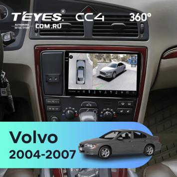 Штатная магнитола Teyes CC4 360 6/64 Volvo S60 (2004-2010)