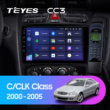 Штатная магнитола Teyes CC3 4/32 Mercedes Benz C/CLK Class S203 W203 W209 A209 (2000-2005)