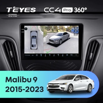 Штатная магнитола Teyes CC4 Pro 360 12/256 Chevrolet Malibu 9 (2015-2023) F1