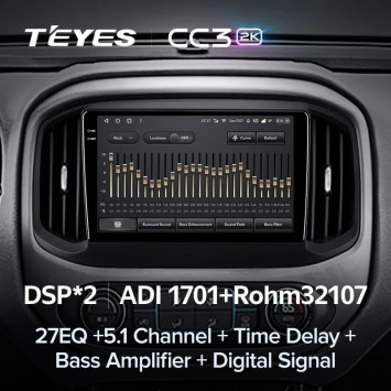 Штатная магнитола Teyes CC3 2K 4/32 Chevrolet Colorado 2 (2014-2022)