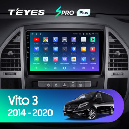Штатная магнитола Teyes SPRO Plus 4/64 Mercedes-Benz Vito 3 W447 (2014-2020)