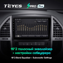 Штатная магнитола Teyes SPRO Plus 4/64 Mercedes-Benz Vito 3 W447 (2014-2020)