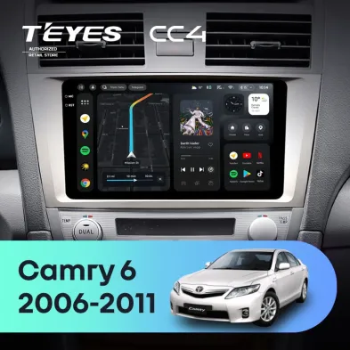 Штатная магнитола Teyes CC4 Pro 12/256 Toyota Camry 6 XV 40 (2006-2011) F1