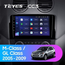 Штатная магнитола Teyes CC3 6/128 Mercedes-Benz GL-Class X164 (2005-2009) F2