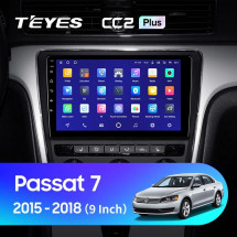 Штатная магнитола Teyes CC2 Plus 4/32 Volkswagen Passat 7 B7 (2015-2018) F1
