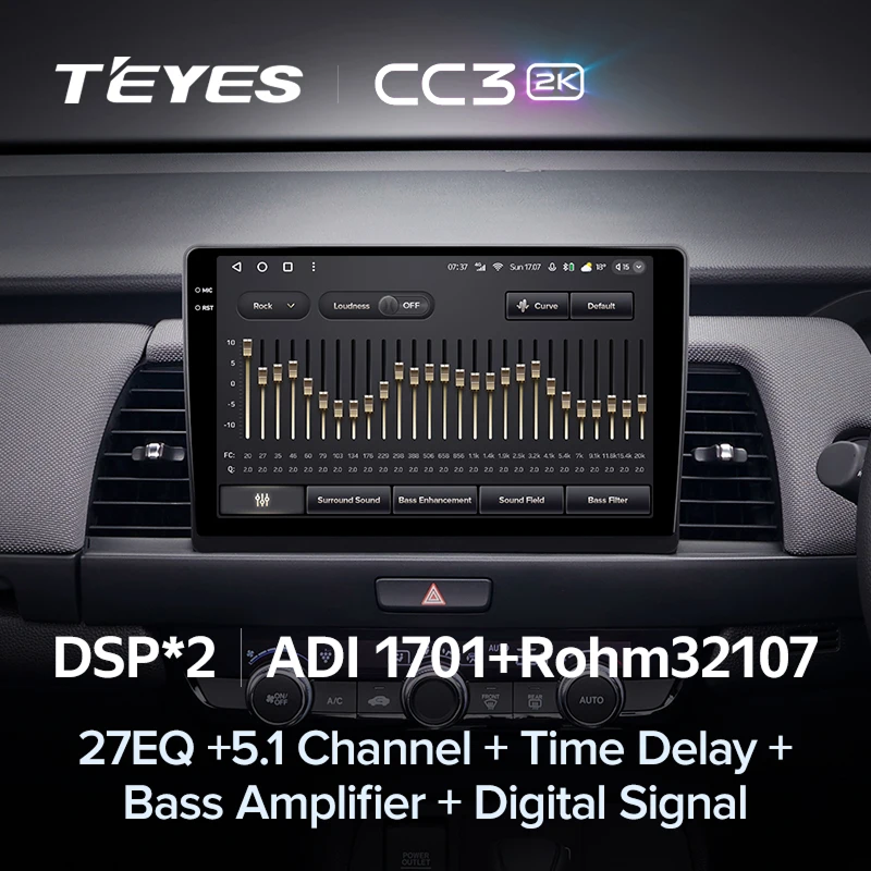 Штатная магнитола Teyes CC3 2K 360 6/128 Honda Jazz 4 (2020-2024) Тип-A Правый руль