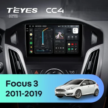 Штатная магнитола Teyes CC4 6/64 Ford Focus 3 (2011-2019) F2