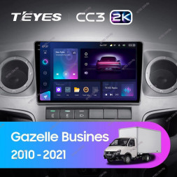 Штатная магнитола Teyes CC3 2K 4/32 GAZ Gazelle Busines (2010-2021)