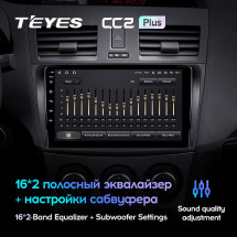 Штатная магнитола Teyes CC2 Plus 4/64 Mazda 3 2 (2009-2013)