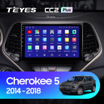 Штатная магнитола Teyes CC2L Plus 1/16 Jeep Cherokee 5 KL (2014-2018)