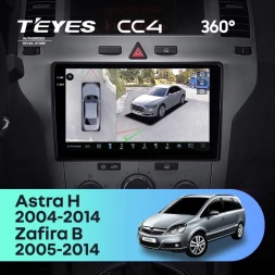 Штатная магнитола Teyes CC4 360 8/128 Opel Zafira B (2005-2014) F2