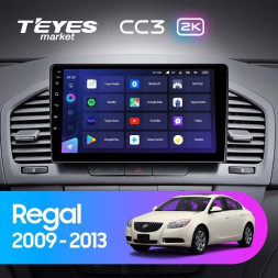 Штатная магнитола Teyes CC3 2K 6/128 Opel Insignia (2009-2013)
