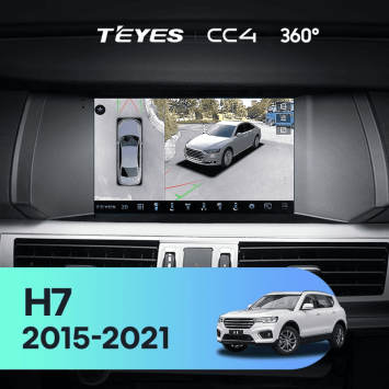 Штатная магнитола Teyes CC4 360 8/128 Hover Haval H7 1 (2015-2021)
