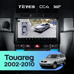 Штатная магнитола Teyes CC4 360 8/128 Volkswagen Touareg GP (2002-2010) F1