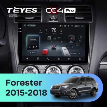 Штатная магнитола Teyes CC4 Pro 8/128 Subaru Forester SJ (2015-2018)