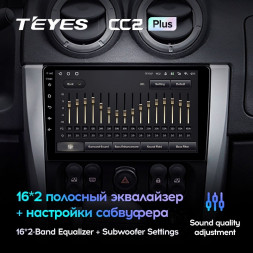 Штатная магнитола Teyes CC2 Plus 4/32 Nissan Almera 3 G15 (2012-2018)