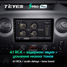 Штатная магнитола Teyes SPRO Plus 4/32 Opel Movano 2 (2010-2019) (F2)