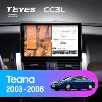 Штатная магнитола Teyes CC3L 4/64 Nissan Teana J31 (2003-2008) F1