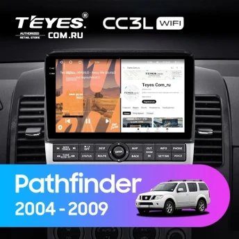 Штатная магнитола Teyes CC3L WiFi 2/32 Nissan Pathfinder R51 (2004-2009) F2