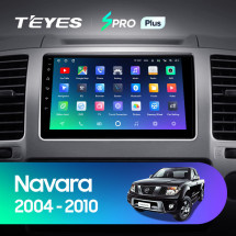 Штатная магнитола Teyes SPRO Plus 6/128 Nissan Navara 3 D40 (2004-2010)